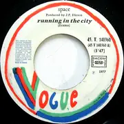 7inch Vinyl Single - Space - Running In The City / Air Force