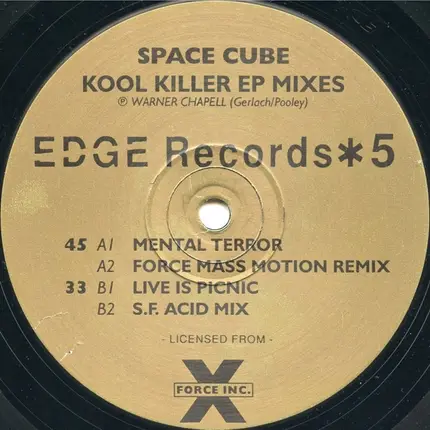 Space Cube - Kool Killer EP Mixes