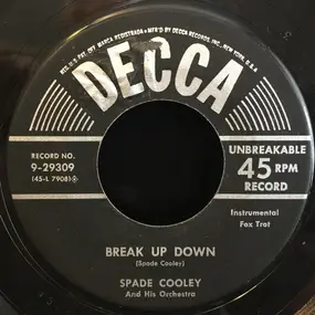 Spade Cooley - Break Up Down / You Clobbered Me