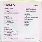 7'' - Spangs - Frightened Of The Night