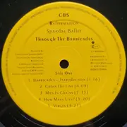 LP - Spandau Ballet - Through The Barricades