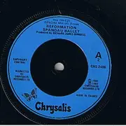 7inch Vinyl Single - Spandau Ballet - The Freeze - Blue Injection Moulded Labels