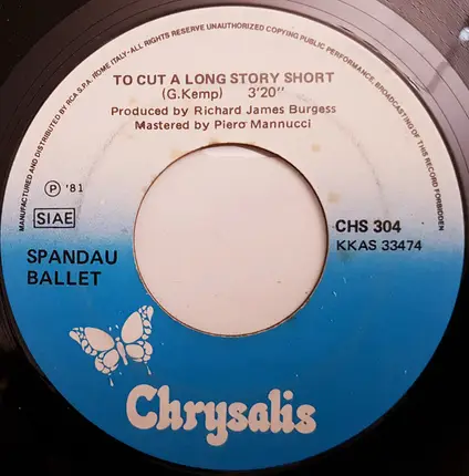 Spandau Ballet - To cut a long story short