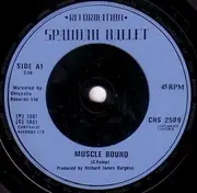 7'' - Spandau Ballet - Muscle Bound - Blue Injection Labels
