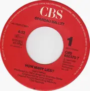 7'' - Spandau Ballet - How Many Lies ?