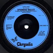 7'' - Spandau Ballet - Lifeline - Blue Injection-moulded Labels