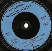 7'' - Spandau Ballet - To Cut A Long Story Short - blue injection label