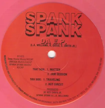 Spank Spank - Da EP