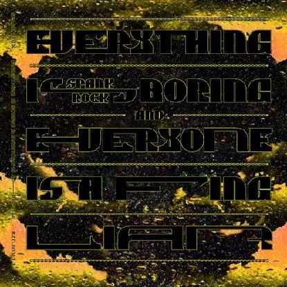 Spank Rock - Everything Is Boring And Everyone Is A..