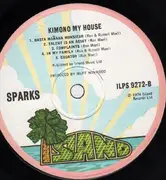 LP - Sparks - Kimono My House - PINK RIM UK