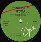 7'' - Sparks - When I'm With You