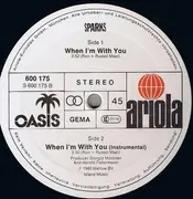 12inch Vinyl Single - Sparks - When I'm With You