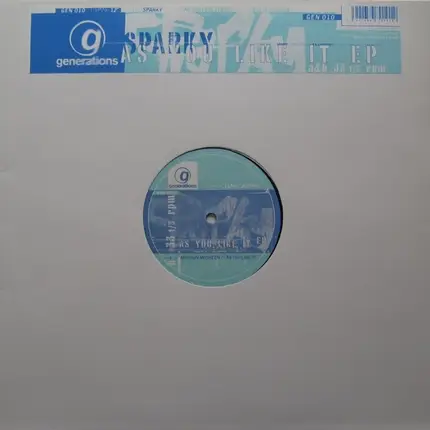 Sparky - As You Like It EP