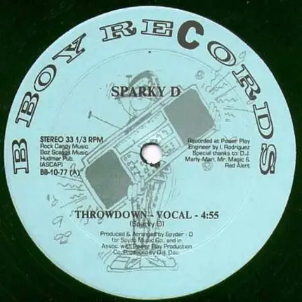 Sparky D - Throwdown