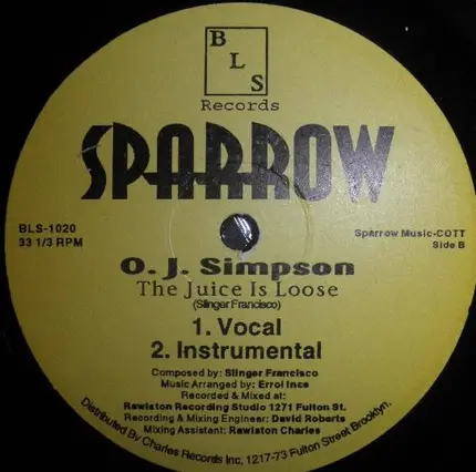 Sparrow, Mighty Sparrow - O.J. Simpson