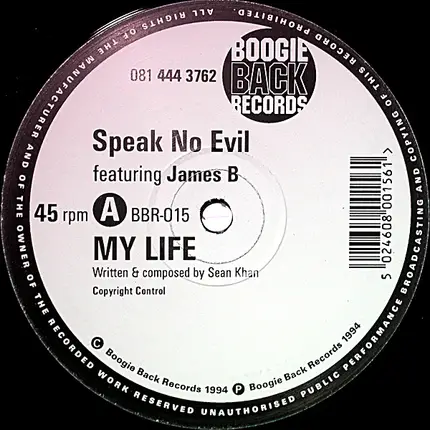 Speak No Evil - My Life