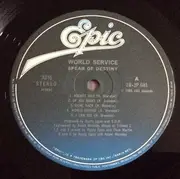 LP - Spear Of Destiny - World Service - Insert
