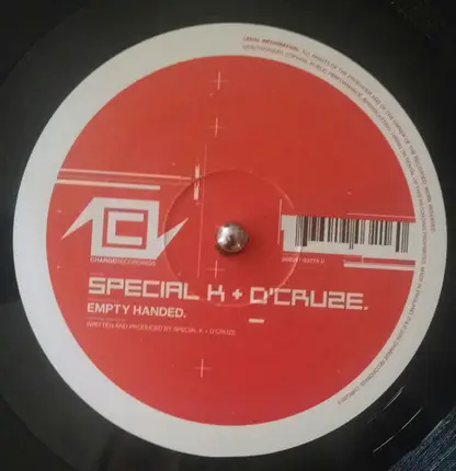 Special K & D'Cruze - Empty Handed / Paste