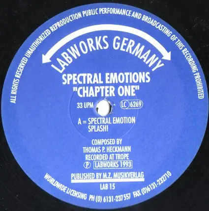 Spectral Emotions - Chapter One