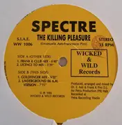 12inch Vinyl Single - Spectre - The Killing Pleasure