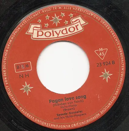 Speedy Gonzales And His Hula-Hoopers - Dreamboat Of Love