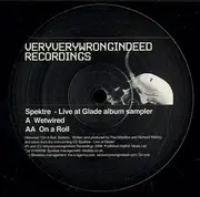12'' - Spektre - Live At Glade Album Sampler