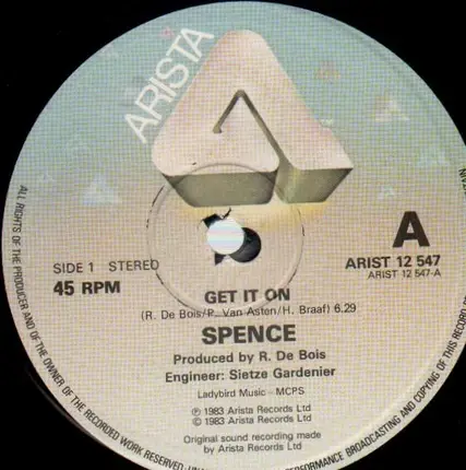 Spence - Get It On