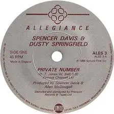 Spencer Davis - Private Number / Don't Want You No More