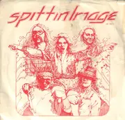 7inch Vinyl Single - Spittin' Image - The Boy's A Dancer / Gettaway - Red Vinyl
