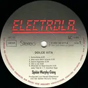 LP - Spider Murphy Gang - Dolce Vita