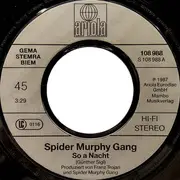 7inch Vinyl Single - Spider Murphy Gang - So A Nacht