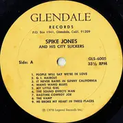 LP - Spike Jones - The King Of Corn