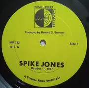 LP - Spike Jones - Vintage Radio Broadcasts - Spike Jones