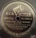 Schellack - Spike Jones And His City Slickers - I Kiss Your Hand Madame / I'm Getting Sentimental Over You