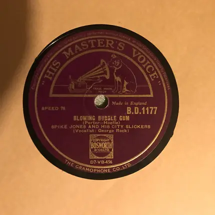 Spike Jones And His City Slickers - Love In Bloom / Blowing Bubble Gum