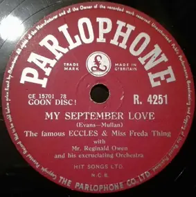 Spike Milligan - My September Love / You Gotta Go Oww!