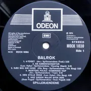 LP - Spillemændene - Balrok