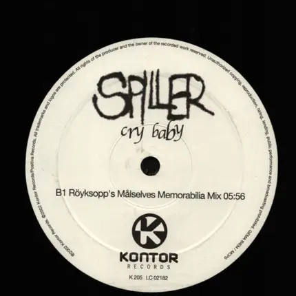 Spiller - Cry Baby