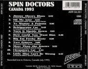 CD - Spin Doctors - Live In Canada 1993