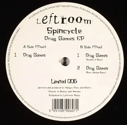 Spincycle - Drug Games Ep