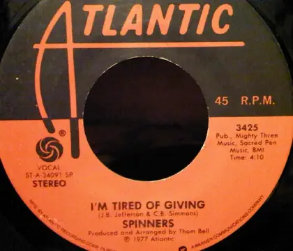 Spinners - Heaven On Earth (So Fine)