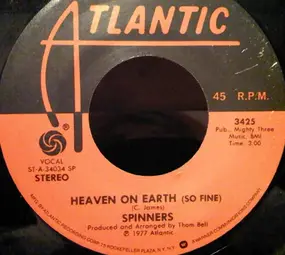 The Spinners - Heaven On Earth (So Fine)