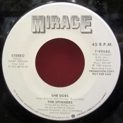 Spinners - She Does