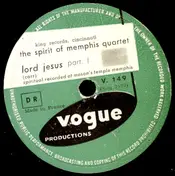 The Spirit of Memphis Quartet - Lord Jesus Part 1 / Lord Jesus Part 2