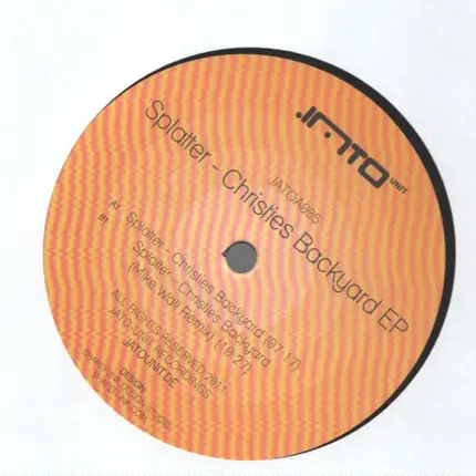 Splatter - Christies Backyard