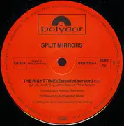 12inch Vinyl Single - Split Mirrors - The Right Time (Extended Version)