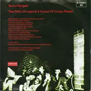 7'' - Splodgenessabounds - Simon Templer / Two Pints Of Lager