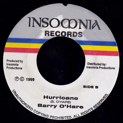 Harry Taddler / Barry O'Hare - Sorryl / Hurricane