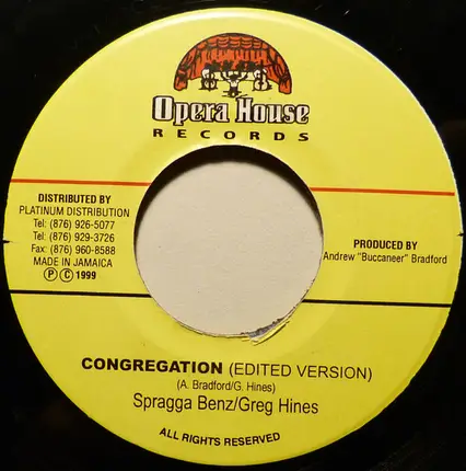 Spragga Benz & Greg Hines - Congregation