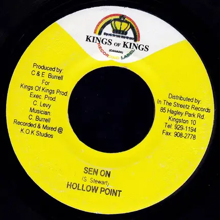 Spragga Benz / Hollow Point - Put Foot Ova / Sen On